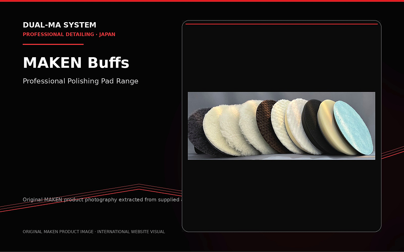 MAKEN Professional Polishing Buffs
